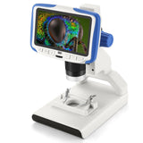 Andonstar AD205 Digital Desktop Mini Microscope with 5 Inch LCD Screen Student Educational biologic for Kids Children Gift
