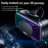 5~7inch VRG Pro 3D VR Glasses Virtual Reality Full Screen Visual Wide-Angle VR Glasses Box For 5 to 7 inch Smartphone Eyeglasses