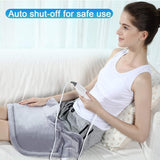 Electric Large Warming Heating Pad Blanket Portable Shoulder Neck Back Heating Shawl Wrap Pain Relief Temperature Controller