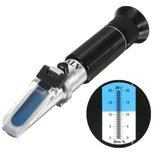 0~20% Handheld Brix & Beer Wine Sugar Fruit Wort Refractometer Test Tester