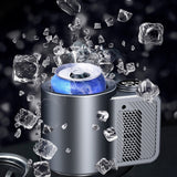 Smart Car Cup Holder Cooling Auto Cup Drink Holder for Camping Travel Driving Beverage Cans Cooler