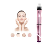 Portable large suction hydrogen oxygen bubble pore cleaner to remove blackhead skin microdermabrasion facial machine
