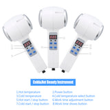 100-240V Hot Cold Hammer Massager Cryotherapy Skin Rejuvenation Face Lifting Beauty Massage Machine Face Beauty Device