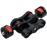 Ballhead Magic Arm Articulating Double Ballhead Magic Arms With Thread Screw Mount Adapter For Camera LCD Field Monitor