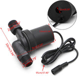 TE091 3m Head 12V 480L/H Brushless Solar Circulation Motor Water Pump Silent Pumps Accessories