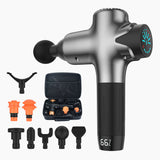 New LCD Display Massage Gun 7 Speeds Rechargeable Deep Tissue Percussion Muscle Massager for Pain Relief Electric Body Massager