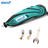 BDCAT 180W Electric Grinder Engraver Tool Mini Drill Polishing Machine Variable Speed Rotary Tool Power Tools Dremel Accessories