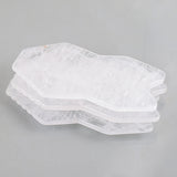 Natural White Crystal Guache Stone Facial Eye SPA Scraper Body Acupuncture Scraping Massage Physical Therapy Health Care Tool