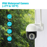 CHPT1 PTZ WiFi IP Dome Camera 1080P 2MP Digital Zoom Wireless Security CCTV Camera Audio Surveillance