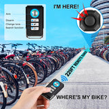 Wireless Waterproof Bike Vibration Alarm USB Charging Remote Control Motorcycle Electric Bicycle Security Burglar Alarm