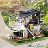 Diy Handicrafts Miniature Dollhouse Kit Wooden Dollhouse Kit For Kids Exquisite Home Decoration Ornaments Birthday Present
