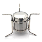 Outdoor Camping Picnic Stove Alcohol Stove Camping Furnace Stainless Steel Liquid Alcohol Stove Portable Liquid Burner 2023
