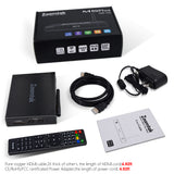 M5 PLUS New Android 7.1 Smart TV Box 2G 16G S905X Quad Core 2.0GHz H.265 2.4G WIFI HDMI 2.0 Set-Top Box Youtube 4K Media Player