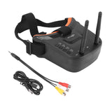Mini FPV Goggles 3 inch 480x320 Display Double Antenna Reception 5.8G 40CH with Battery for RC FPV Racing Drone Quadcopter