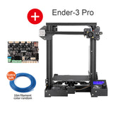 Ender-3 Pro 3D Printer KIT Creality 3D Upgraded Cmagnet Build Plate MeanWell Power Resume Power Supply Failure Printing