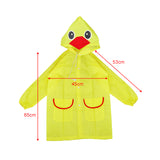 Raincoat Kids Cartoon Animal Style Waterproof Kids Raincoat Baby Raincoat for Children Rain Coat Rainwear Rain Coat Kids
