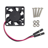 Raspberry PI Fan, Active Cooling Fan for Customized Acrylic Case / 5V plug-in and play Support raspberry pi model B Plus
