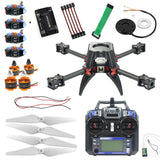 DIY H383 383mm Carbon Fiber Frame 920KV Motor 30A ESC APM2.8 FPV PIX 1200TVL2.1mm PAL 5.8G Transmitter For RC Quadcopter