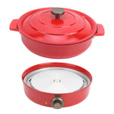 Electric Multi Cooker Multifunctional Cooking Pot Electric Cooker for Frying Grilling Hot Pot with Host 220V Kitchenware