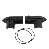 Tubing Cover for Flhx Streetglide 02-12 Linear Fuel Line Cover Fit for Harley Powersports Accessories Replacement Parts