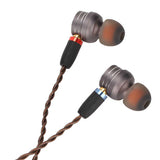 In-ear Monitor Earbuds Stereo HiFi Sound Detachable Cable Noise Isolation Wired Earphone with Microphone for Musicians Singers