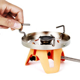 1200W Camping Stove Mini Backpacking Stove For Outdoor Camping Hiking Traveling Mini Camping Stove