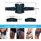 Smart Abdominal Stick Abdominal Apparatus Fitness Equipment Abdominal Patch Muscle Training Apparatus Lazy Abdominal Apparatus