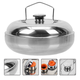 Stainless Steel Warm Pot Hot Water Storage Kettle Traditional Winter Warmer