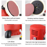 Drywall Sander Wall Polishing Machine Grinding Portable LED Light 1500-2300r/min Wall Putty Polisher Machine Power Tools