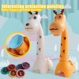Kid Led Projector Drawing Table Portable Painting Desk Arts Projector Board Cartoon Boy Girl Baby Drawing Tool Educational Toy