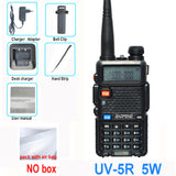 Original Baofeng UV 5R 10KM CB Ham Radio Station Two-way Amateur VHF Powerful 8W /5W UV-5R Walkie-talkie Hunting Radios