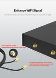 Wifi Dual Band Extension Cable Antenna With 1.2M Cable SMA Magnetic Base 2*6dBi for Router Wireless Network Card PCIE Adapter