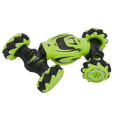 2.4GHz 4WD RC Gesture Induction Twisting Car Music Dancing RC Car 360° Deformation Climbing Vehicle Toys