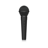 BEHRINGER BC110 Dynamic vocal microphone with attached cable and 6.3 mm (1/4") TS connector for parties and singing