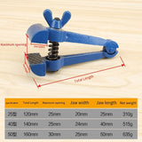 29EF Durable Mini Hand Vise Ductile Iron Hand Small Household Vise Pliers Professional Hand Held Clamp Tool for DIY Hobby Use