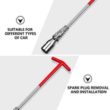 2 Pcs Practical Easy Useful Protective Spark Plug Repair Tools Spark Plug Removers Spark Plug Sockets for Car