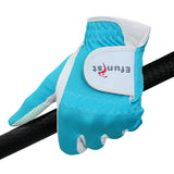 Efunist Women Golf Glove 1 Pair Left Hand Right Hand 3D Performance Mesh Non-slip Micro Fiber Golf Gloves Drop Ship