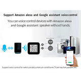 Tuya WiFi Smart IR Remote with Temperature Humidity Sensor Date Display for Air Conditioner TV AC Works with Alexa,Google Home