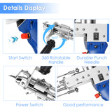 Tufting Gun 2 IN 1 Electric Carpet Tufting Gun Carpet Weaving Flocking Machines Can Do Both Cut Pile and Loop Pile Hand Gun