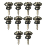 Mushroom Head Guitar Strap Lock End Pins Pegs Strap Buttons for Acoustic Electric Bass Guitar Accessories