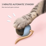 Pug Electric Smart Interactive Chew Toy Cat Automatically Teasing Escape Chasing Toys USB Power (Battery Capacity 1000mAh)