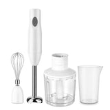 Electric Hand Blender Mixer w/ Blender Stick Egg Beater Grinding Cup Mixing Cup Meat Ground Cup for Baby Food Smoothies