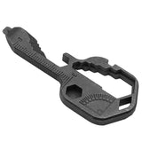 Z3 Mini Keychain Key Tool Metal Multifunctional Pendant Wrench Key With Gear Clips Measuring for Hand Tools Outdoors Repair Tool