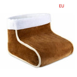 Plug-in Electric Heating Foot Warmer Washable Electric Foot Warmer Office Bedroom Winter Heating Pad Foot Warmer Five-speed