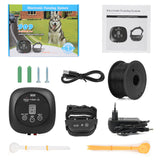 Pet Electronic Dog fence System Vibration Shock sound Rechargeable IP67 for small large dogs training collars dog accessories