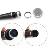 Samson R21S Dynamic Cardioid Handheld Microphone with XLR to 1/4" Mic Cable and Mic Clip