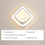 LED Wall Lamp Modern Indoor Sconce for Bedroom Bedside Living Room Aisle Corridor Stairs Home Decorative Antlers Light Fixtures