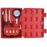Automobile Pressure Gauge Tester Gasoline Engine Compression Tester Auto Petrol Gas Engine Cylinder Automotive Test Kit 0-300psi