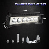1Pcs/2Pcs LED 18W Work Light Bar Driving Lamp Fog Lights for Off-Road SUV Car Boat Truck Spot Lamp Offroad Accessories