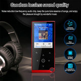 Bluetooth-compatible 5.0 Lossless Mp3 Music Player 2.4-inch Screen Hifi Audio FM/Ebook/Recorder/MP4 Video Player